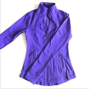 Purple Lululemon Workout Jacket
